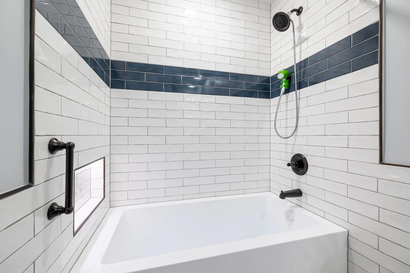 Bathroom remodel cost per square foot varies by tile choice and fixture finish