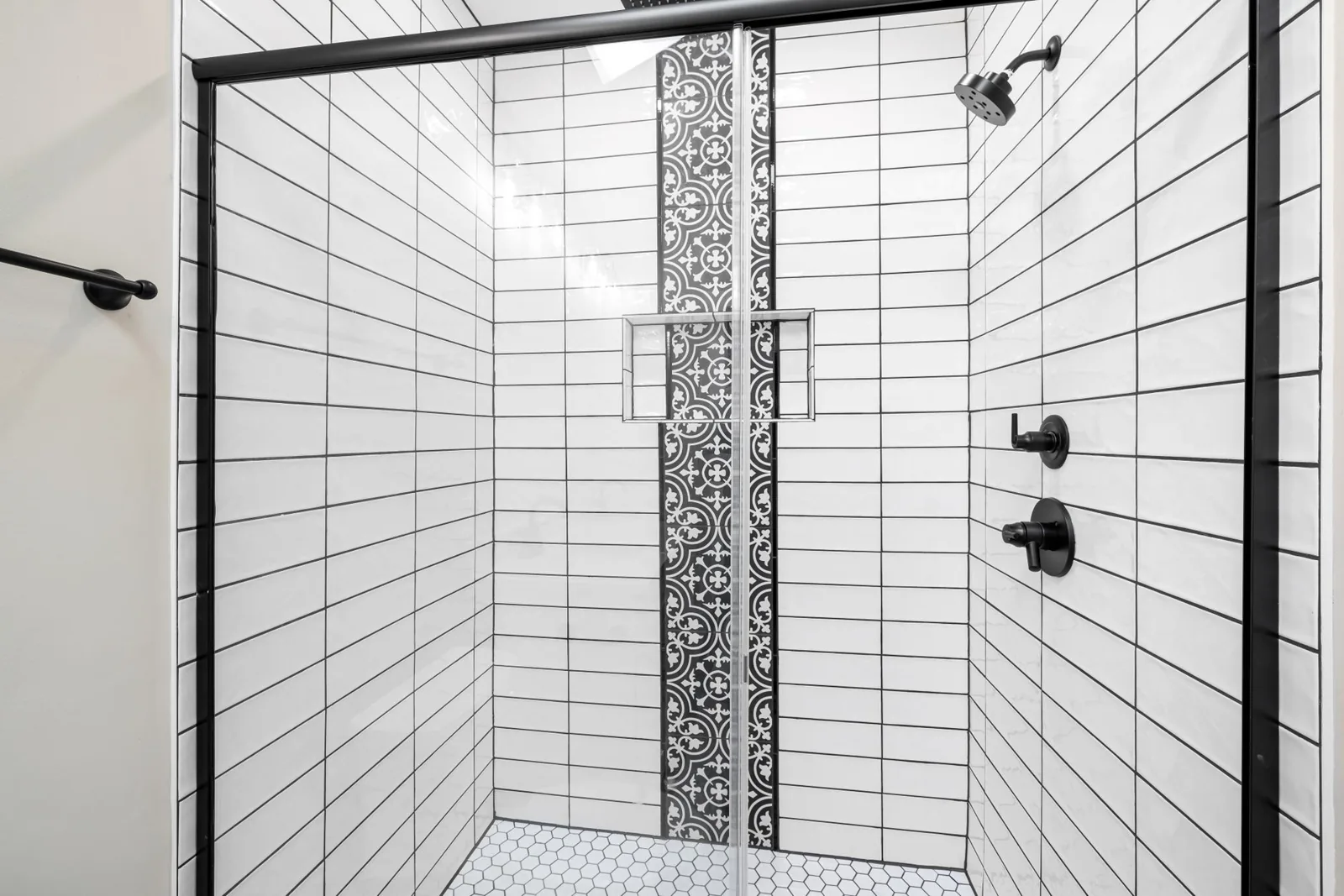 New tile and a double vanity drive up the bathroom remodel cost per square foot
