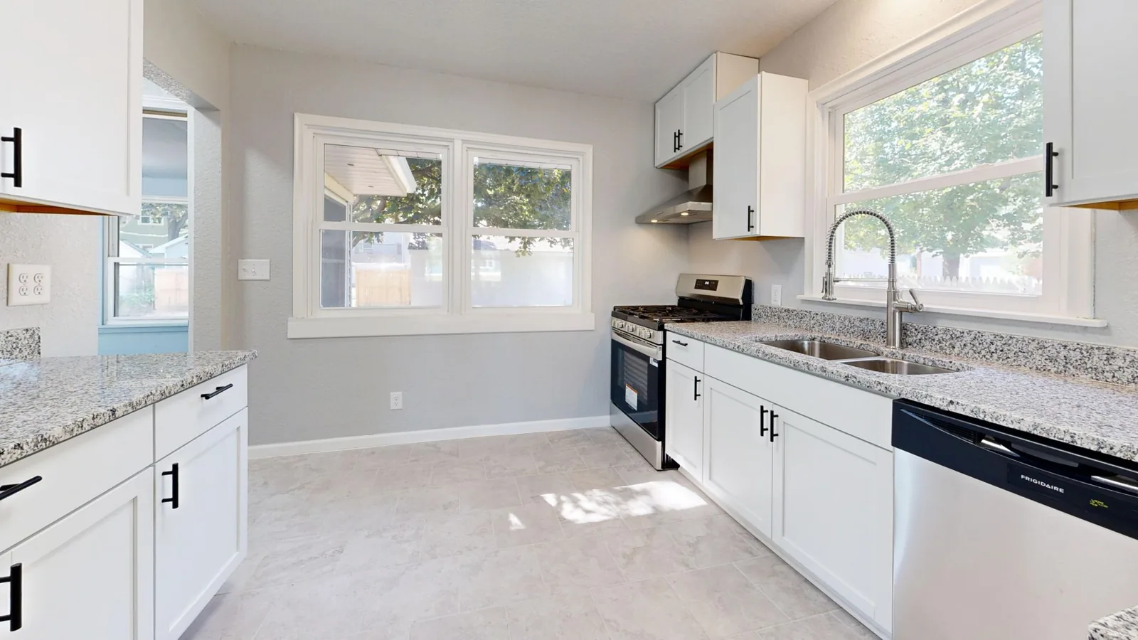 modern kitchen remodel with island